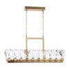 Visconte Tozzo Bar Ceiling Pendant Light - Champagne Gold