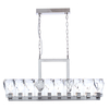 Visconte Tozzo Bar Ceiling Pendant Light - Satin Nickel