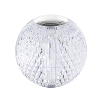 Visconte Tutti Globe Chargeable Table Lamp - Chrome