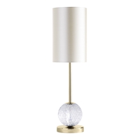 Visconte Tutti Table Lamp with Pearl Shade - Gold