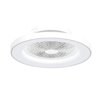 Visconte Whispy 70 Watt LED Smart App Controlled Ceiling Light with Fan - White
