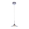 Visconte Zaffiro 1 Light LED Ceiling Pendant Light - Chrome