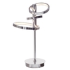 Visconte Zenith 3 Light LED Table Lamp with Ring Shades - Chrome