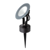 Wallis 12 Watt Outdoor LED Spike,  Spot or Wall Light - Black