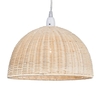 Wicker Dome Easy to Fit Ceiling Light Shade