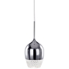 Wine Glass Light Pendant Visconte Goblet Chrome