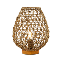 Woody Woven Table Lamp - Natural