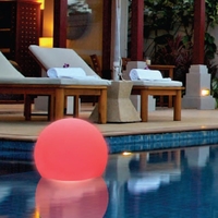 Xantian LED Outdoor Glow 45cm Ball - Colour Changing