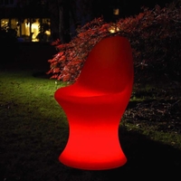 Xantian LED Outdoor Light Up Dining Chair - Colour Changing