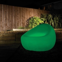 Xantian LED Outdoor Light Up Tub Chair - Green