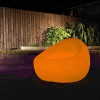 Xantian LED Outdoor Light Up Tub Chair - Orange