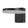 Zinnia LED Outdoor Wall Light - Black