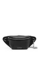 ALEXANDER MCQUEEN BIKER BUMBAG Size: One,  colour: BLACK