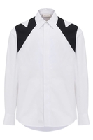 ALEXANDER MCQUEEN CHARM HARNESS SHIRT Size: 16,  colour: WHITE