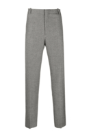 ALEXANDER MCQUEEN CIGARETTE DOGTOOTH TROUSER Size: 48,  colour: BLACK