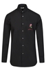 ALEXANDER MCQUEEN COLLAR STRAP Size: 16,  colour: BLACK