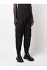 ALEXANDER MCQUEEN COTTON CARGO TROUSERS Size: 48,  colour: BLACK