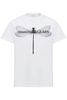 ALEXANDER MCQUEEN DRAGONFLY PRINT T SHIRT Size: L,  colour: WHITE