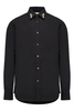 ALEXANDER MCQUEEN EMBELISHED COLLAR SHIRT Size: 15++,  colour: BLACK