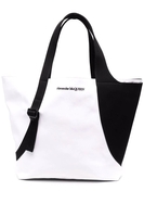 ALEXANDER MCQUEEN HARNESS TOTE Size: One,  colour: WHITE