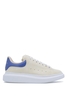 ALEXANDER MCQUEEN LARRY CONTRSAT BACK SNEAKERS Size: 43,  colour: STONE