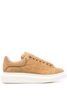 ALEXANDER MCQUEEN LARRY LEATHER SNEAKERS Size: 42,  colour: TAN