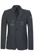 ALEXANDER MCQUEEN Mainline Alexander McQueen Placed Badges Jacket Blac