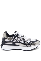 ALEXANDER MCQUEEN METALIC SNEAKERS Size: 41,  colour: WHITE