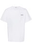 ALEXANDER MCQUEEN MID WEIGHT JERSEY LOGO T SHIRT Size: L,  colour: WHIT