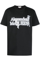 ALEXANDER MCQUEEN NEON SKELETON T SHIRT Size: L,  colour: BLACK