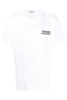ALEXANDER MCQUEEN ORGANIC JERSEY T SHIRT Size: XS,  colour: WHITE