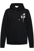 ALEXANDER MCQUEEN ORGANIC LOOPBACK PULLOVER HOODED TOP Size: L,  colour