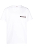 ALEXANDER MCQUEEN OVER FIT POCKET T SHIRT Size: XS,  colour: WHITE