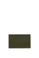 ALEXANDER MCQUEEN PRINTED LEATHER CARD CASE Size: One,  colour: KHAKI