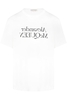 ALEXANDER MCQUEEN REFLECTD LOGO T SHIRT Size: XL,  colour: WHITE