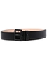 ALEXANDER MCQUEEN SKULL LOOP BELT Size: 85,  colour: BLACK