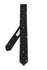 ALEXANDER MCQUEEN SKULL SILK SCARF Size: One,  colour: BLACK