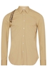 ALEXANDER MCQUEEN STRETCH POPLIN HARNESS SHIRT Size: 15++,  colour: CAM