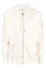 ALEXANDER MCQUEEN TAPE DETAIL HOODED TOP Size: M,  colour: STONE