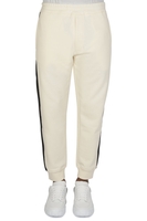 ALEXANDER MCQUEEN TAPE DETAIL JOGGERS Size: L,  colour: STONE