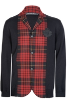 Alexander McQueen Tarten Knit Cardigan Size: XXL,  colour: BLACK