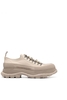 ALEXANDER MCQUEEN TREAD SLICK SHOES Size: 41,  colour: STONE