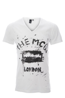 Alexander McQueen Twisted V Neck T-shirt