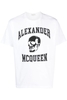 ALEXANDER MCQUEEN VARSITY BRANDING T SHIRT Size: L,  colour: WHT