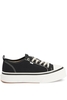 AMI PARIS 1980 COTTON CANVAS SNEAKERS Size: 43,  colour: BLACK