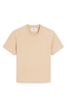 AMI PARIS ADC EMBOSSED T SHIRT Size: L,  colour: BEIGE