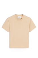 AMI PARIS ADC EMBOSSED T SHIRT Size: L,  colour: BEIGE