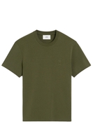 AMI PARIS ADC EMBOSSED T SHIRT Size: M,  colour: KHAKI