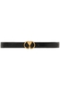AMI PARIS AMI DE COEUR BELT 30 MM Size: 85,  colour: GOLD