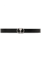 AMI PARIS AMI DE COEUR BELT 30 MM Size: 85,  colour: SILVER